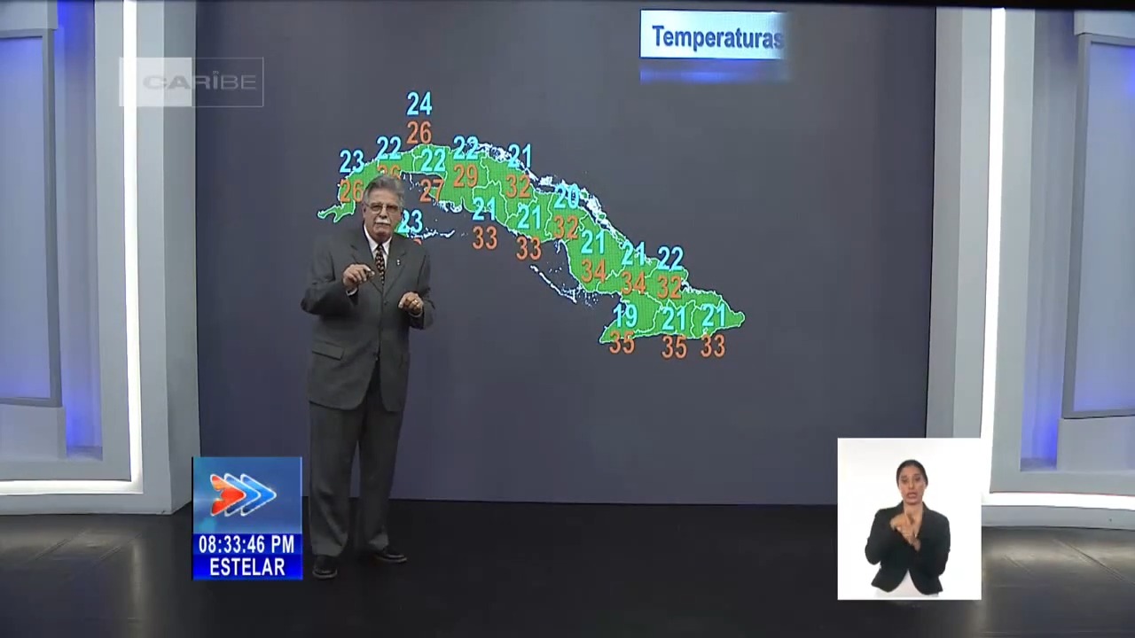 Registran temperatura récord en Cuba la máxima fue de 40.1 grados