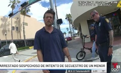 Revelan nuevas imágenes del intento de secuestro de un niño cubano en Miami Beach