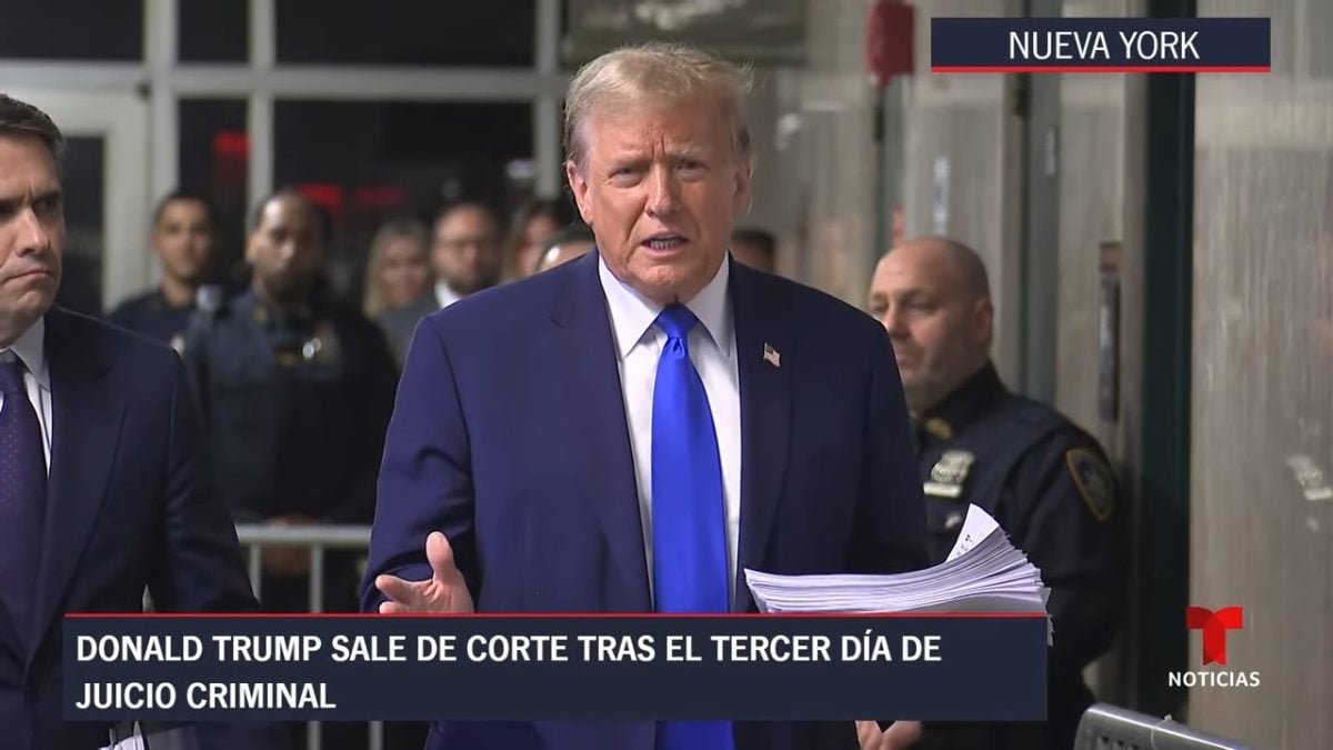 Seleccionan a los 12 miembros del jurado para el juicio contra Trump en Nueva York