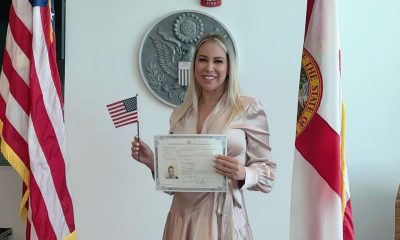 Señorita dayana se hace ciudadana americana