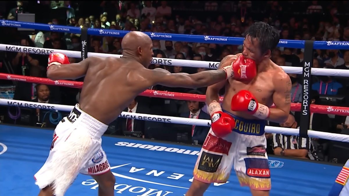 Ugas contra Manny Pacquiao