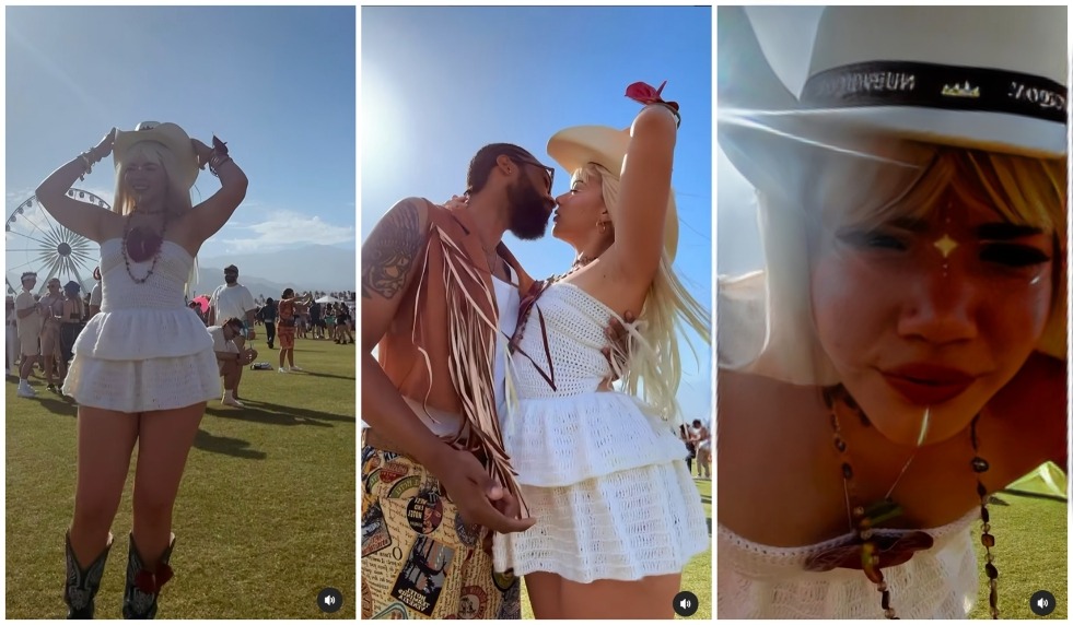 Annita con Swing, influencer y youtuber cubana