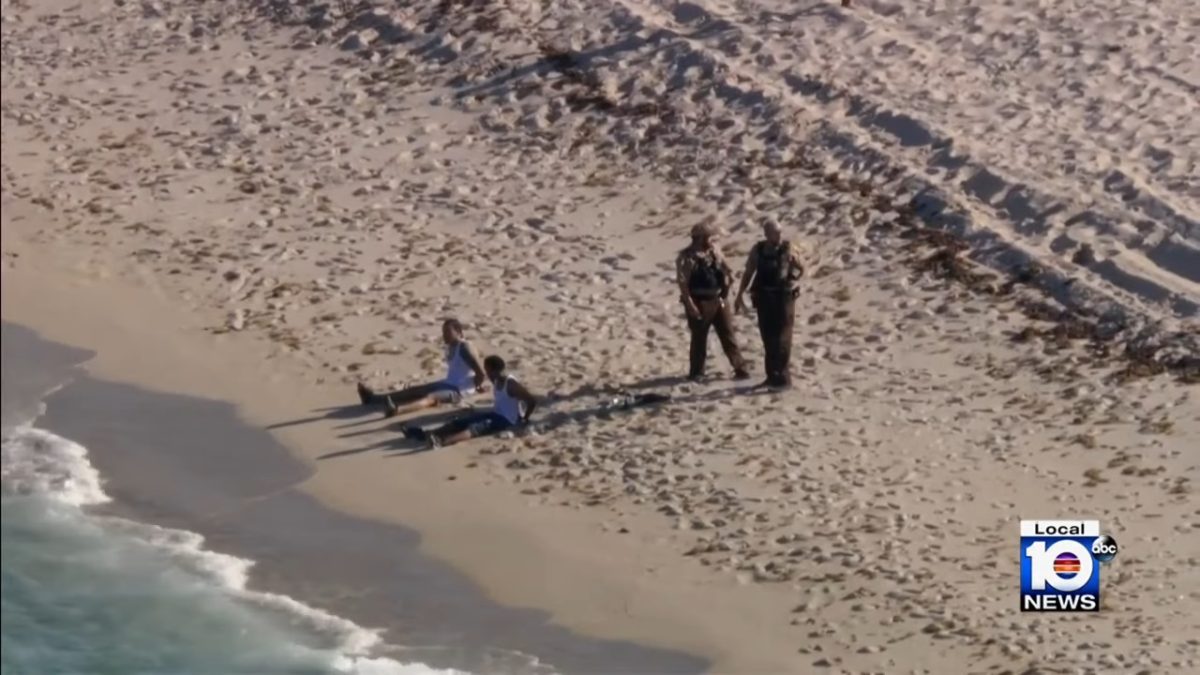 Arrestan a dos hombres tras presunto desembarco migrante en Haulover Beach