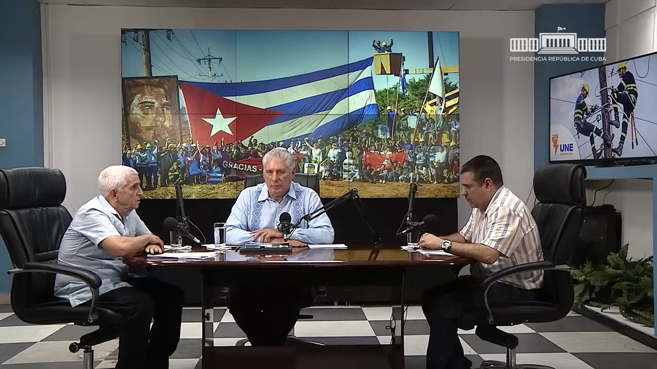 Díaz-Canel recula “no es posible cero apagón en las condiciones actuales”