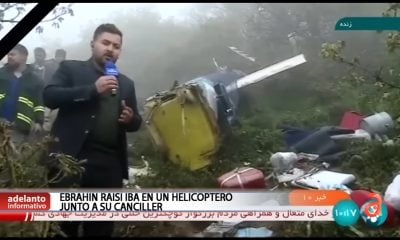 Impactante hallazgo así encontraron el helicóptero accidentado del presidente de Irán