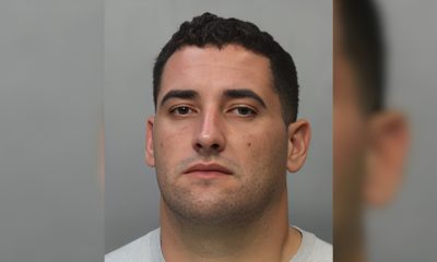 Joven detenido por presunta agresión a su novia embarazada en Miami (1)
