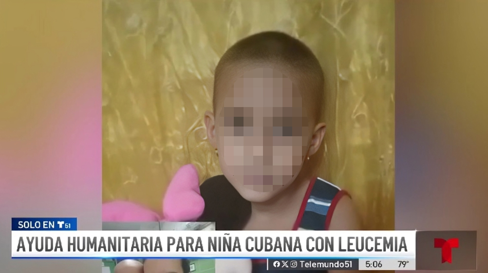 Niña cubana con cáncer necesita parole humanitario para tratamiento en Estados Unidos (1)