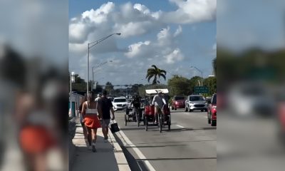 Polémica entre cubanos por el uso de bicitaxis en Miami Gardens (1)