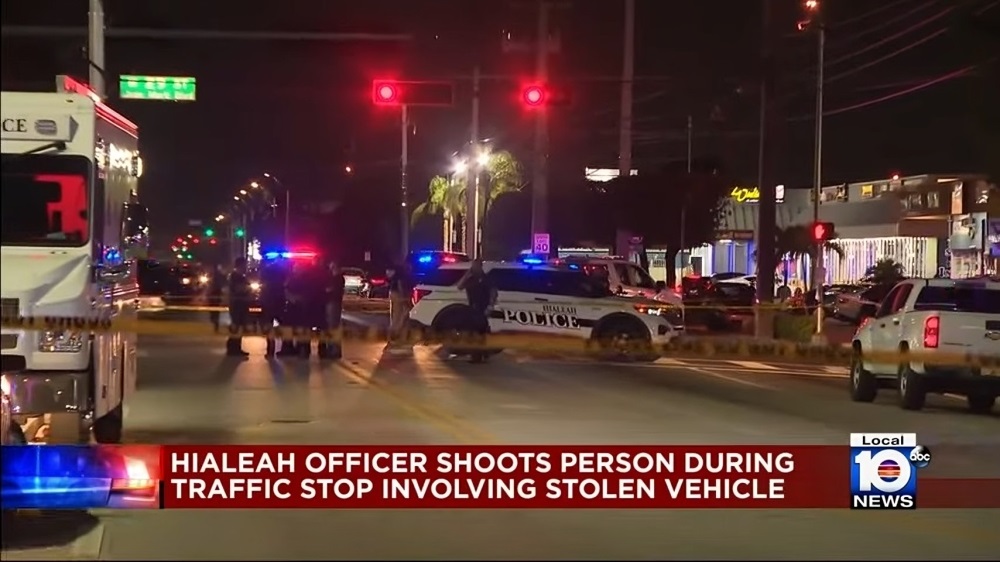 Presunto robo de vehículo termina con tiroteo en Hialeah (15)