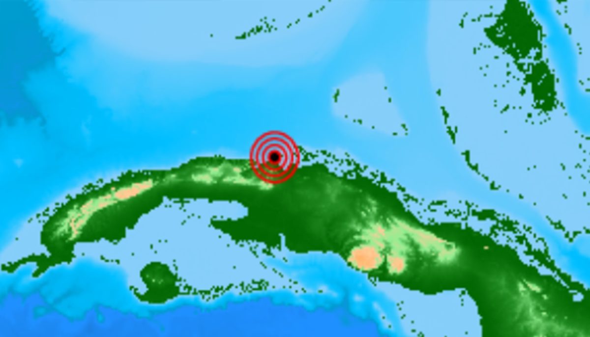 Reportan varios sismos perceptibles en los territorios de Holguín y Matanzas