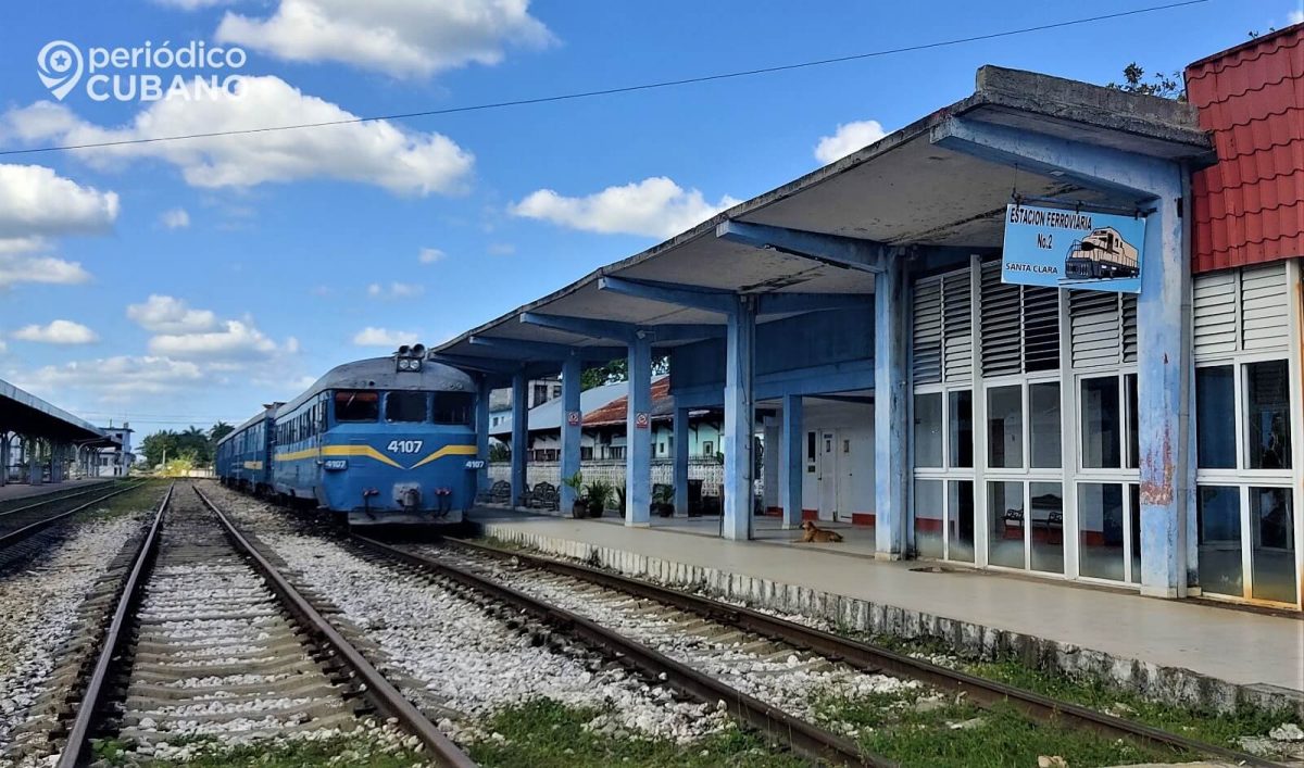 Unión de Ferrocarriles informa que “elementos inescrupulosos” lanzaron piedras contra un tren en Santa Clara