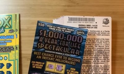 A los 19 años se convierte en millonario con un raspadito de la Lotería de la Florida