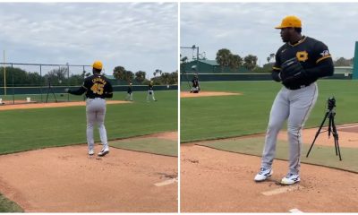 Aroldis Chapman escala al 7mo puesto entre los relevista con ponches y lanza 104 mph