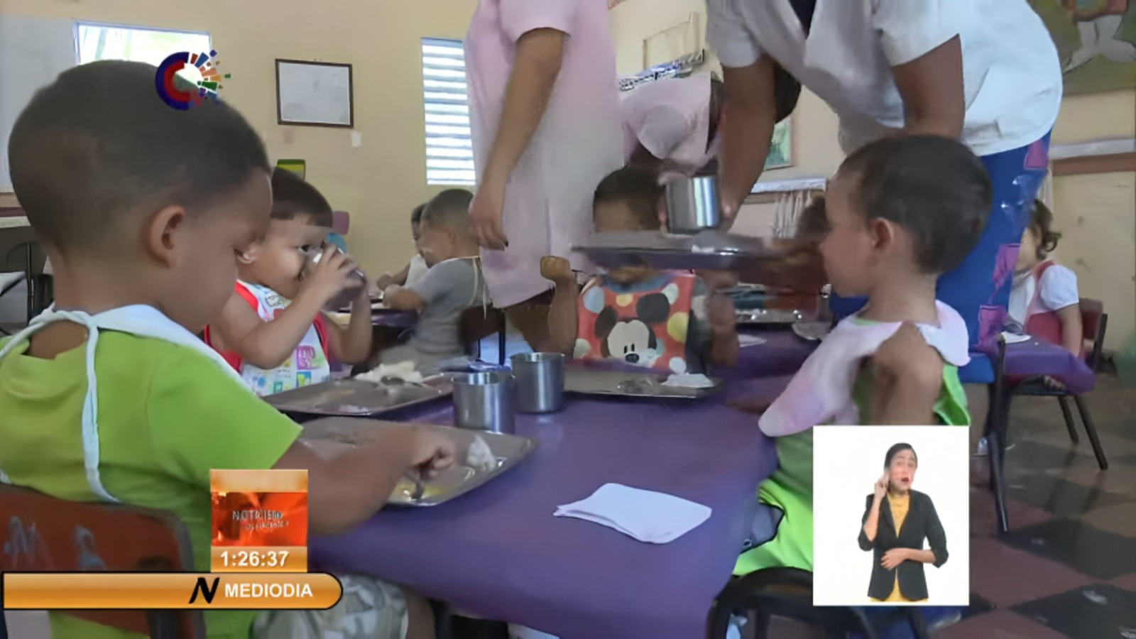 Círculos Infantiles solo tienen boniato y agua para la merienda de los niños cubanos