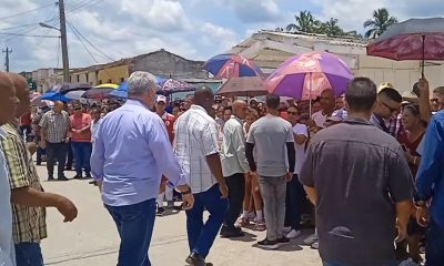 Diaz Canel visita Venegas