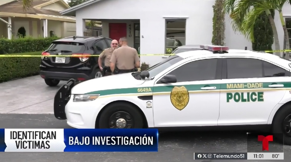 Identifican a los cuatro personas encontradas sin vida en una casa de Miami-Dade (1)