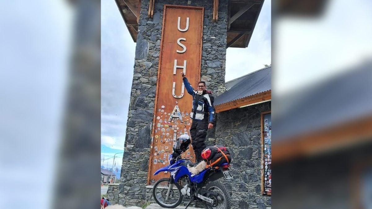 Mariano Leal en Ushuaia