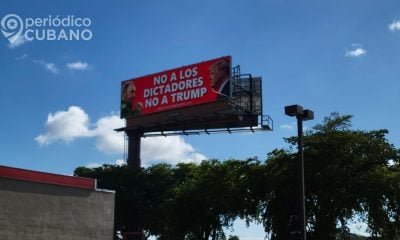 Valla publicitaria que compara a Fidel Castro con Donald Trump es un insulto a la comunidad cubana en Miami