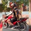 Koffee, el perrito motorizado de La Habana