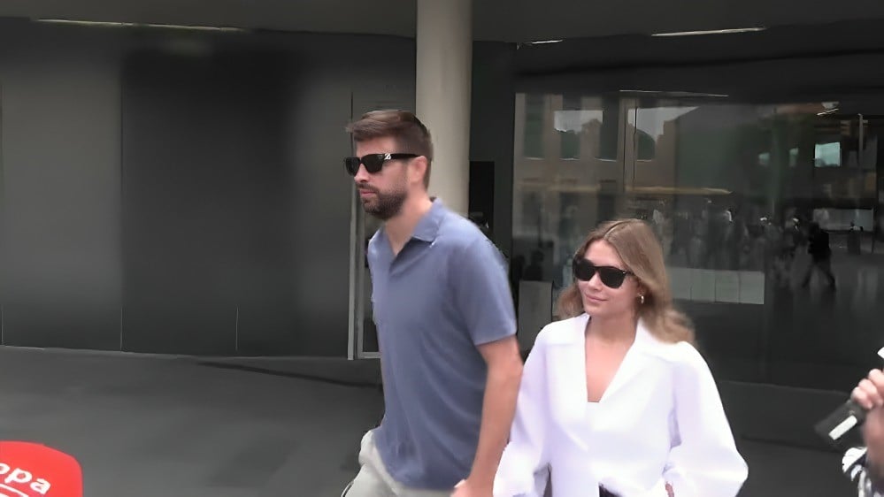 Clara Chía y Gerard Piqué