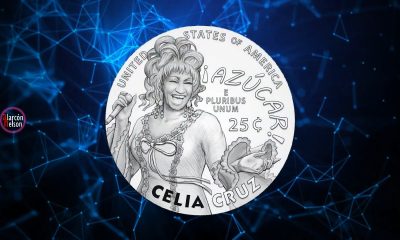 Moneda conmemorativa Celia Cruz