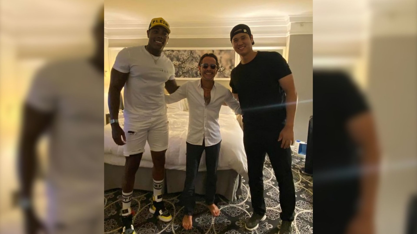 Marc Anthony, Aroldis Chapman y Shohei Otani