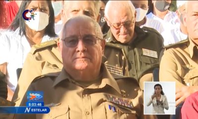 Álvaro López Miera, ministro de las Fuerzas Armadas, llega a Bielorrusia