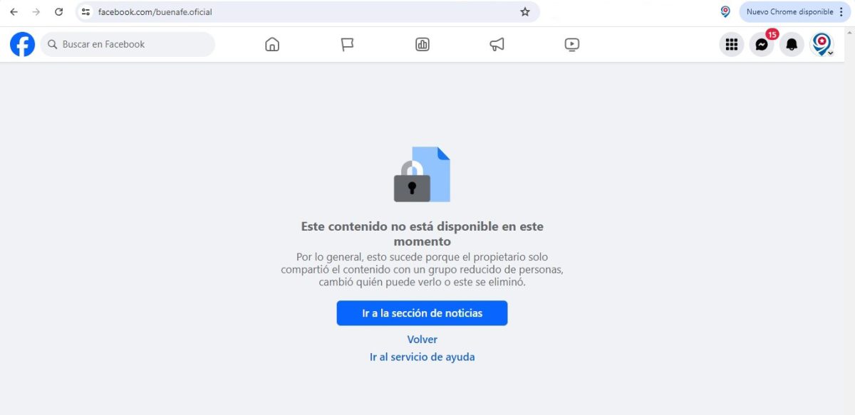Buena Fe bloquea a Periódico Cubano