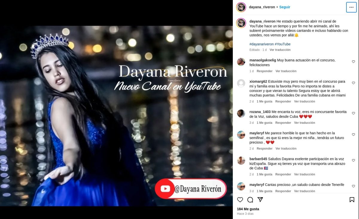 Dayana Riverón-YouTube