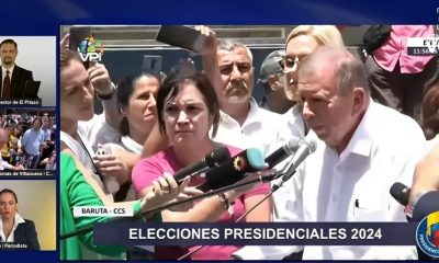 Denuncias de la oposición tras el cierre de urnas en la elección presidencial de Venezuela (1)