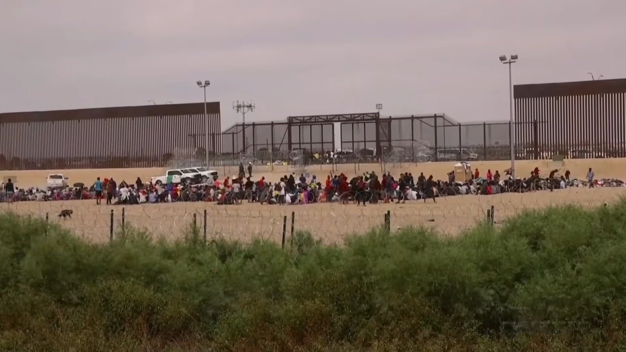 Disminuye un 29% la entrada de migrantes por la frontera de EEUU durante junio de 2024