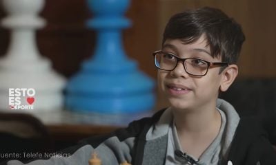 Faustino Oro se convierte en el Maestro Internacional de ajedrez más joven de la historia (1)