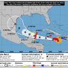 Huracán Berly en el punto más próximo al oriente de Cuba