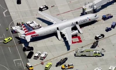 Incendio en cabina de avión de American Airlines en San Francisco antes de volar a Miami3