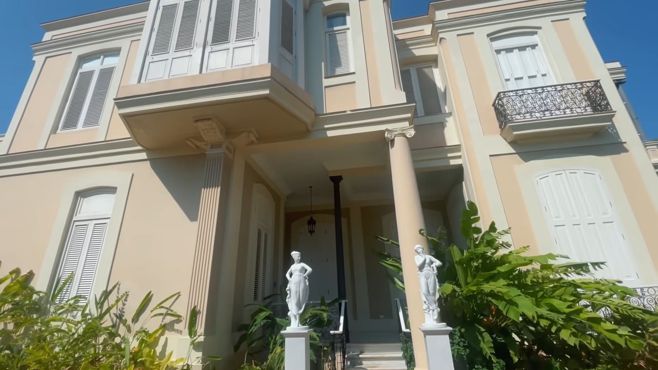 Increíbles imágenes de la lujosa mansión de Fidel Castro en el Vedado