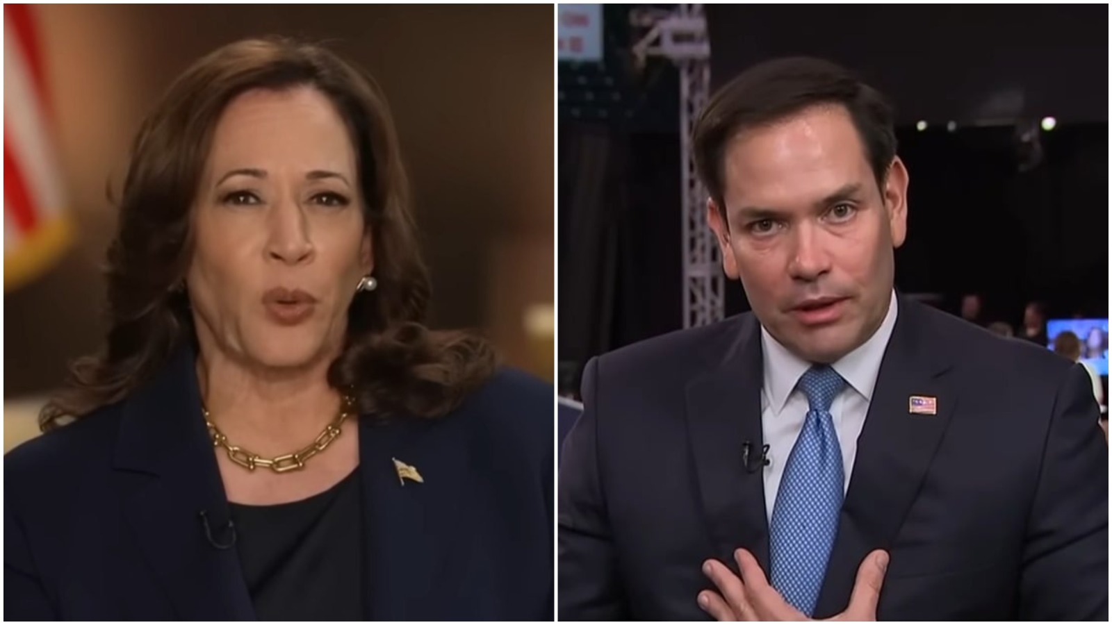 Marco Rubio ataca a Kamala Harris “es una izquierdista radical de California”