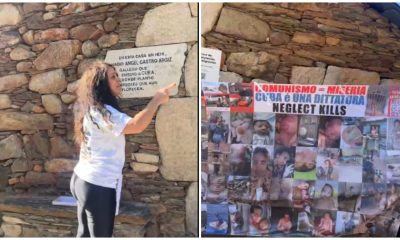 Avana de la Torre desmota propaganda del régimen al entrar al museo de Fidel Castro en Galicia