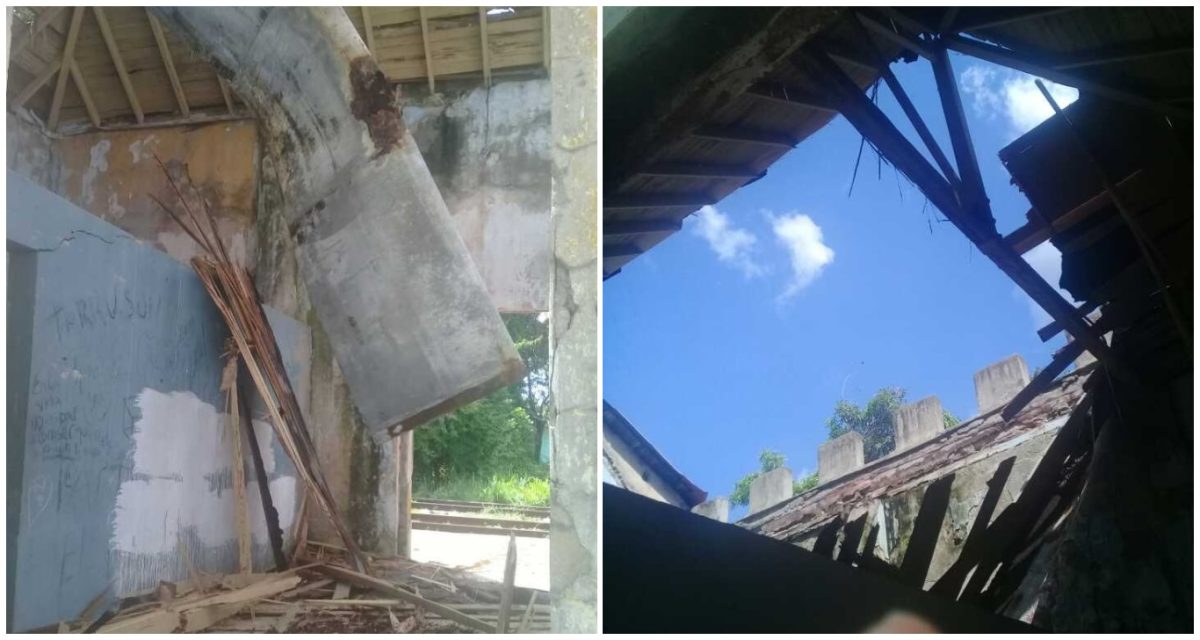 Colapsa de manera parcial el techo de la antigua estación de ferrocarril de Cienfuegos5