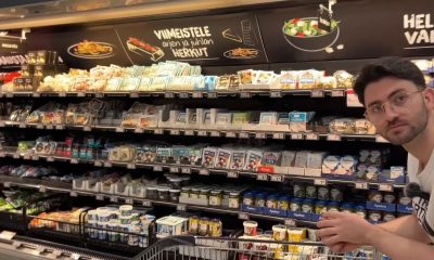 Cubanos residentes en Finlandia muestran cómo es un supermercado en Helsinki