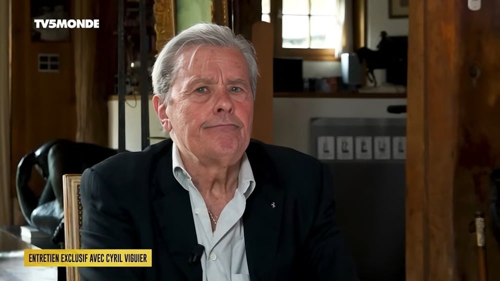 De qué murió Alain Delon, el icónico actor francés