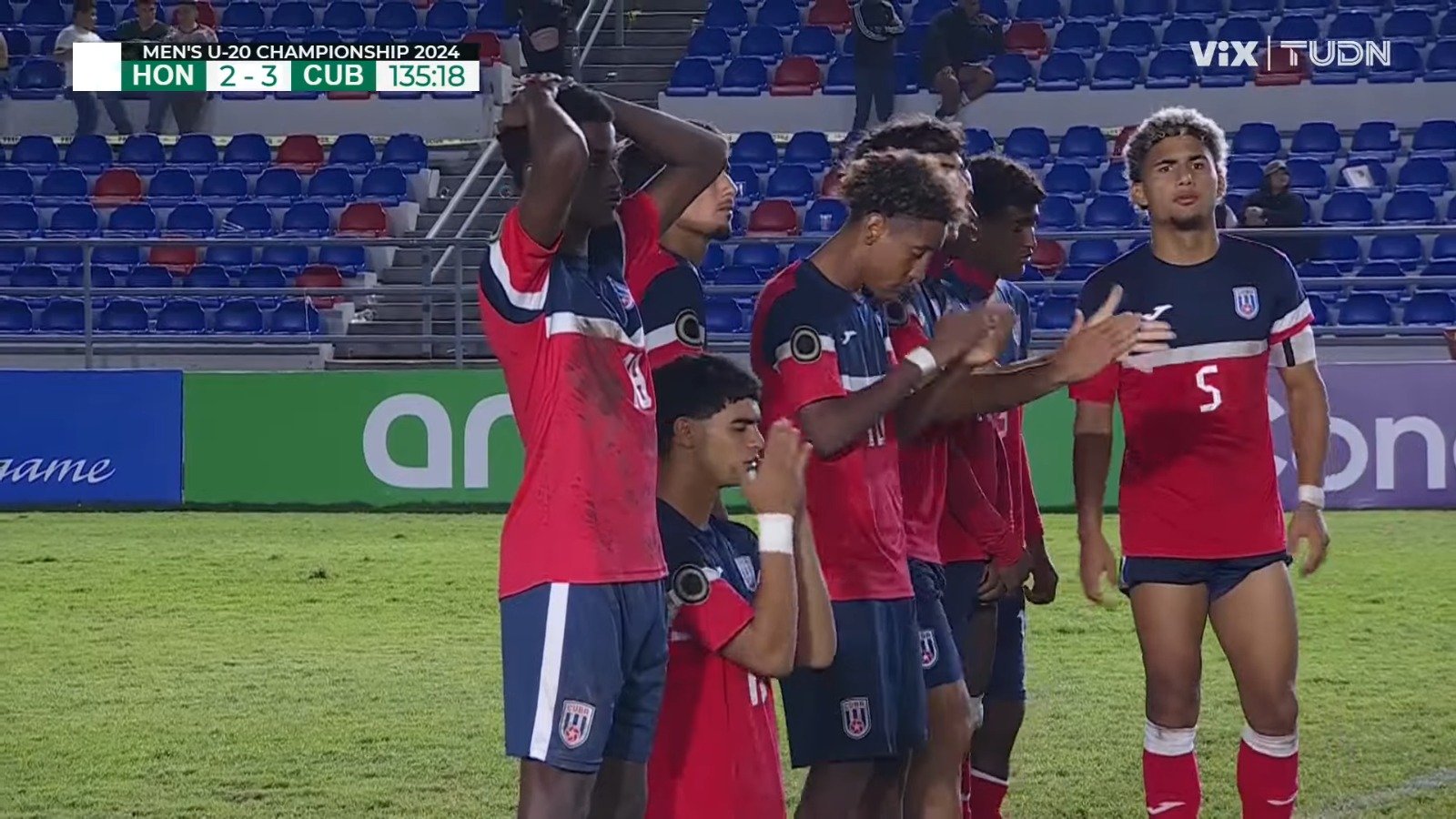 Equipo Cuba clasifica al mundial de fútbol de la categoría sub 20