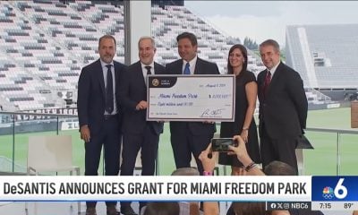 Estadio del Inter de Miami recibe ocho millones de dólares del gobernador Ron DeSantis