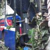 Guagua de Transtur colisiona con un camión en el municipio de Palma Soriano