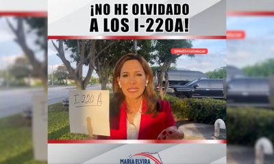 María Elvira Salazar da esperanzas a cubanos con I-220A