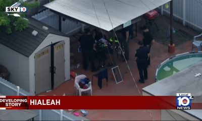 Mujer de Hialeah recibe un aparente disparo accidental adentro de una casa