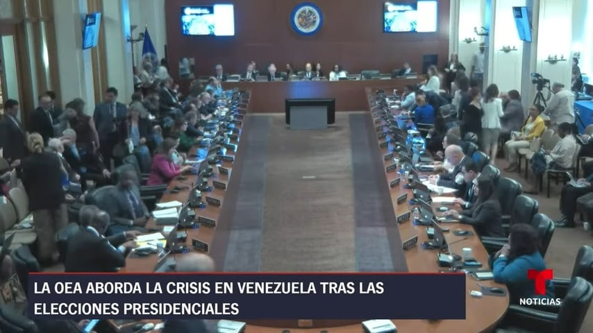 OEA no alcanza consenso para exigir a Venezuela la publicación de los resultados electorales