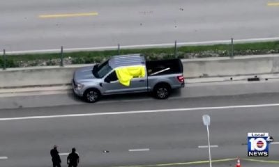 Policía de Hialeah investiga el hallazgo de un cadáver en la autopista de Palmetto (1)