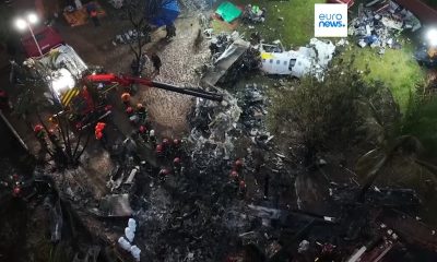 Recuperan las cajas negras del accidente aéreo ocurrido en Brasil