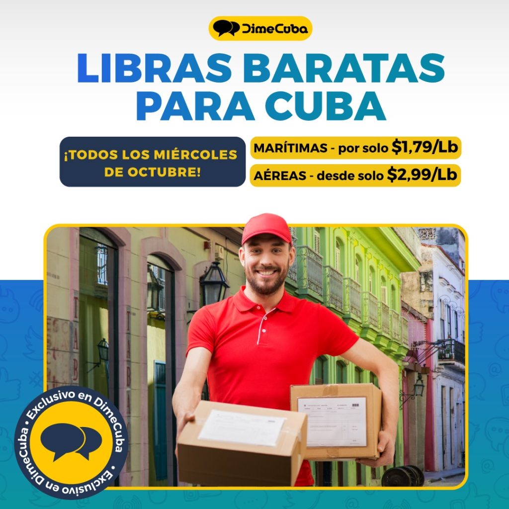 Aprovecha los miércoles de octubre con libras baratas para enviar paquetes a Cuba5