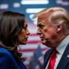 Donald Trump y Kamala Harris debate presidencial